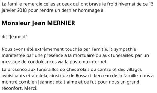 Jean MERNIER