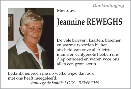 Jeannine Reweghs