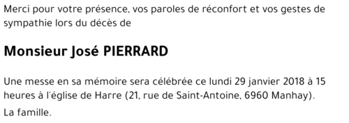 José PIERRARD
