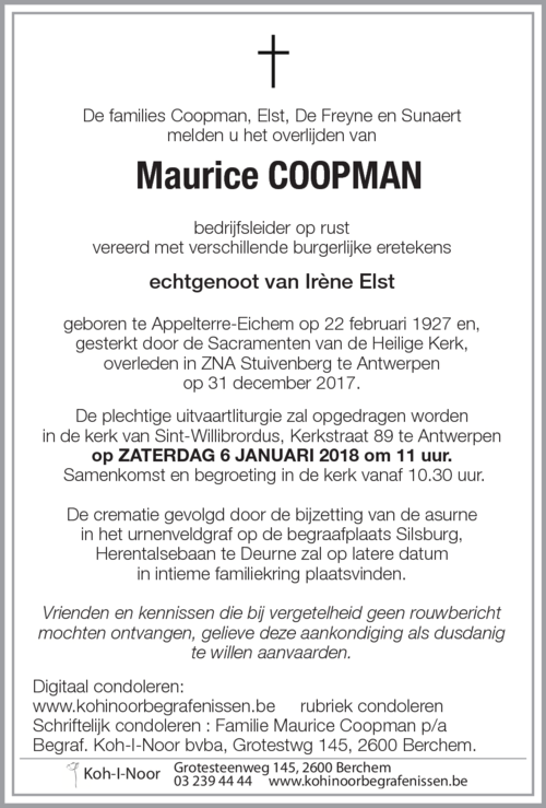 Maurice Coopman