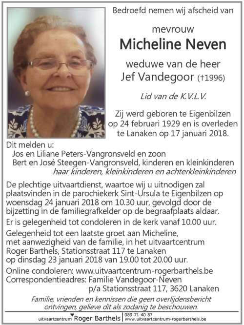Micheline Neven
