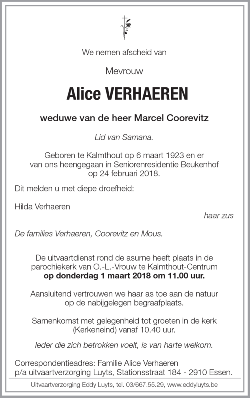 Alice Verhaeren