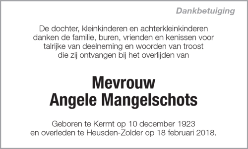 Angele Mangelschots