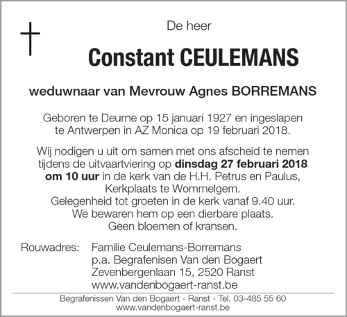 Constant Ceulemans