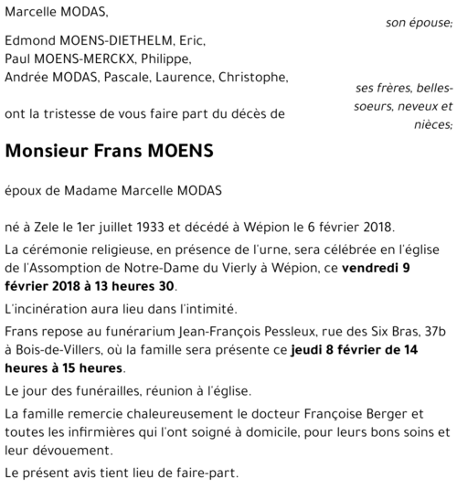Frans MOENS