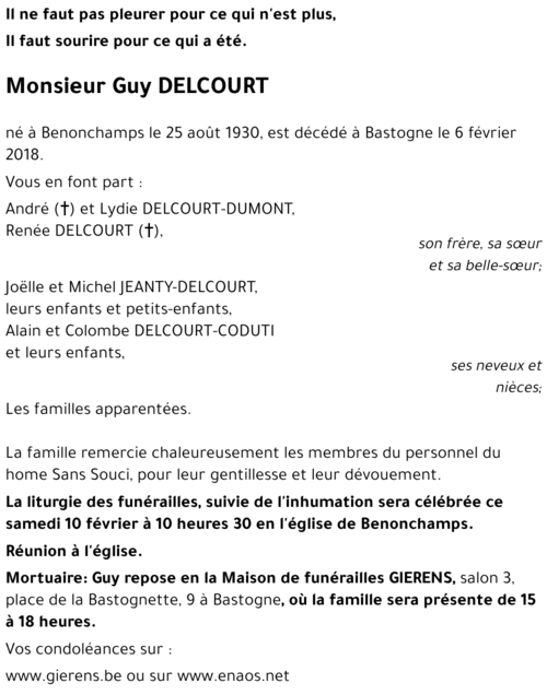 Guy DELCOURT