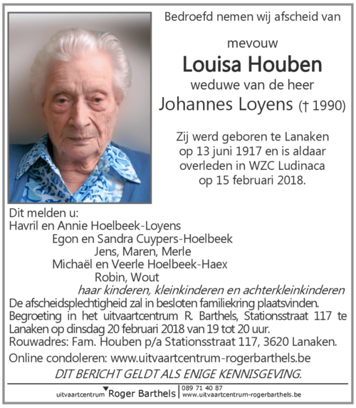 Louisa Houben
