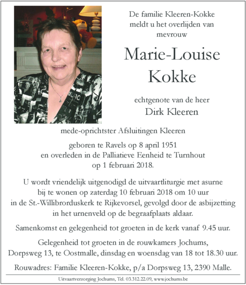 Marie-Louise Kokke