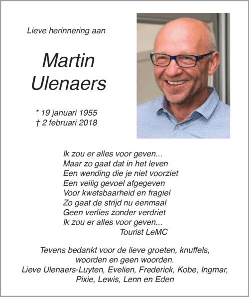 Martin Ulenaers