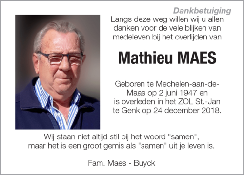 Mathieu Maes