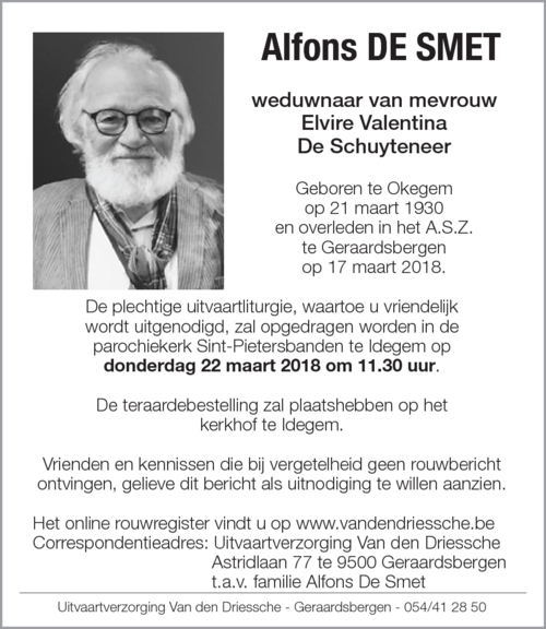 Alfons De Smet