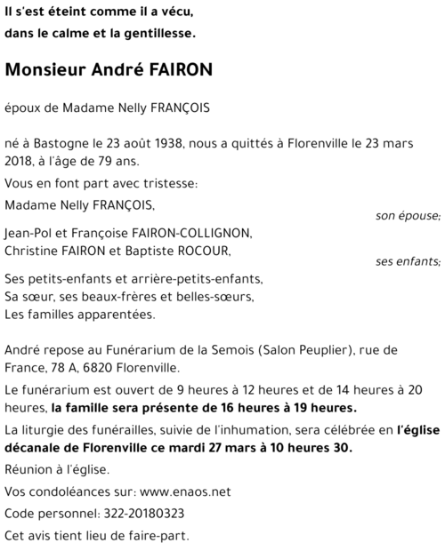 André FAIRON