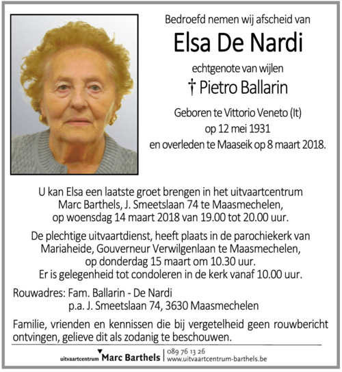 Elsa De Nardi