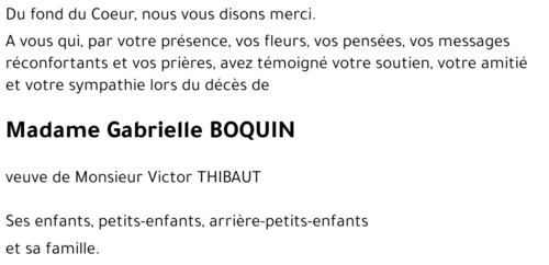 Gabrielle BOQUIN