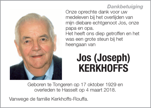 Joseph Kerkhoffs