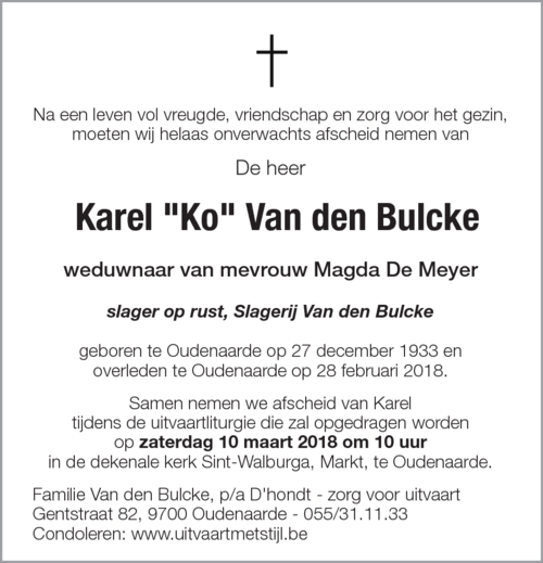 Karel Van den Bulcke