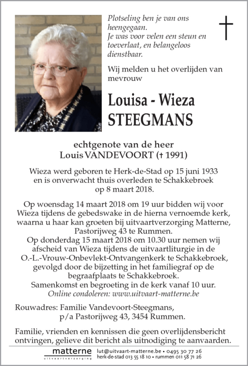 Louisa - Wieza Steegmans