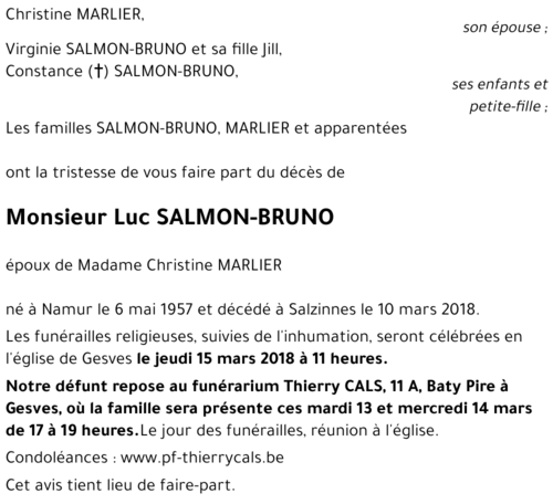 Luc SALMON-BRUNO