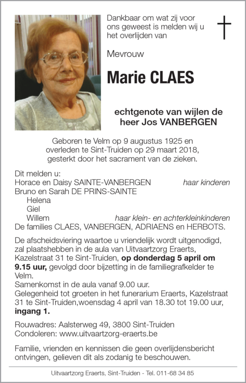 Marie Claes
