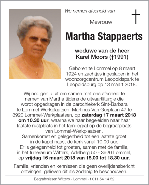 Martha Stappaerts