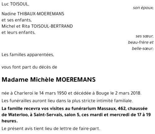 Michèle MOEREMANS