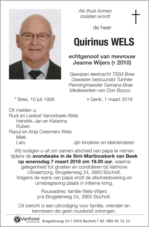 Quirinus Wels
