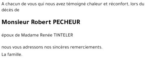 Robert PECHEUR