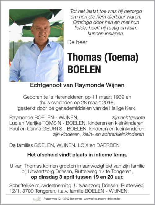 Thomas Boelen