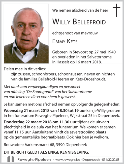 Willy Bellefroiid