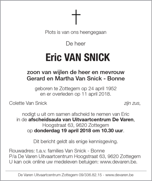 Eric Van Snick