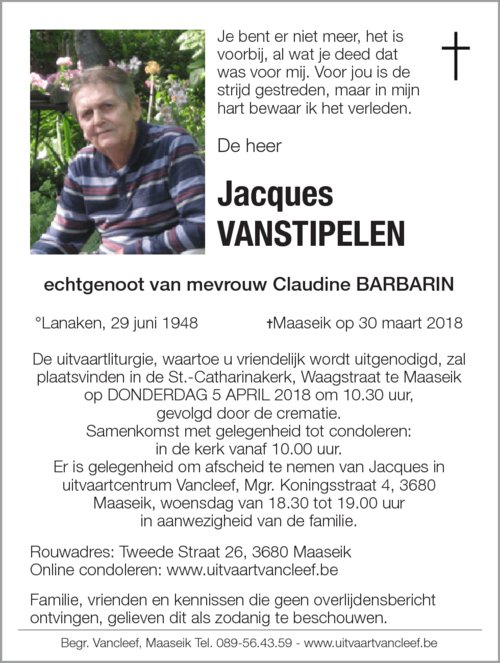 Jacques Vanstipelen