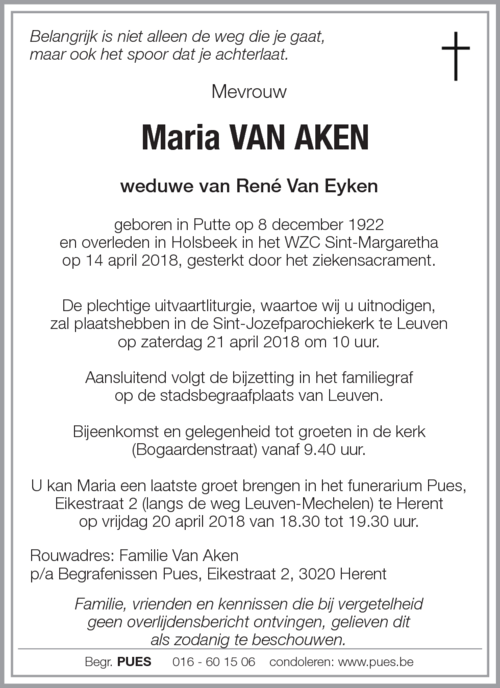 Maria Van Aken
