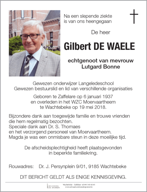 Gilbert De Waele
