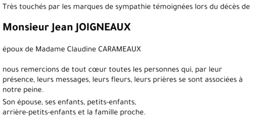 Jean JOIGNEAUX