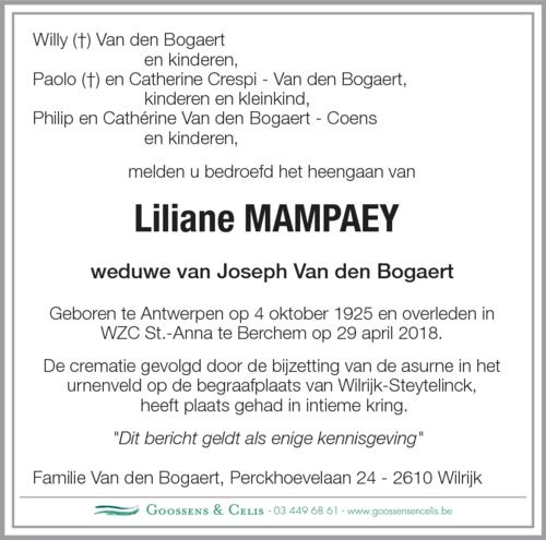 Liliane Mampaey
