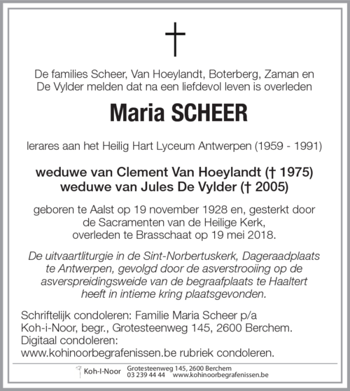 Maria Scheer