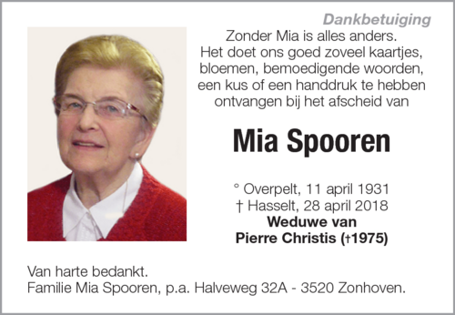 Mia Spooren