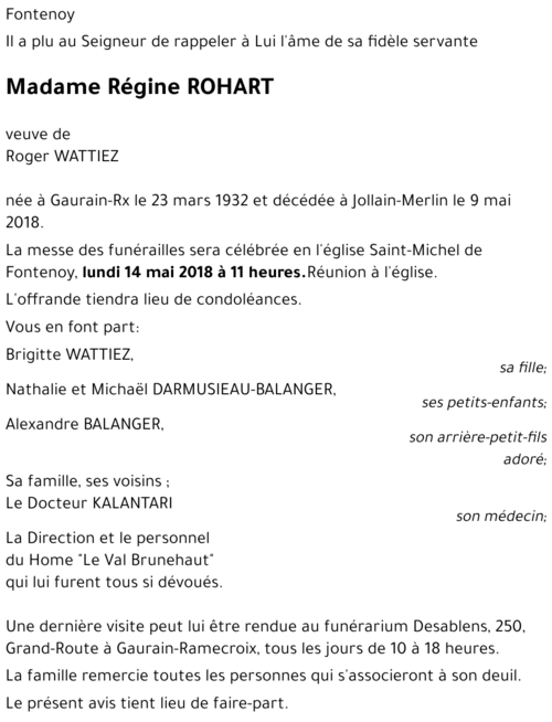 Régine ROHART