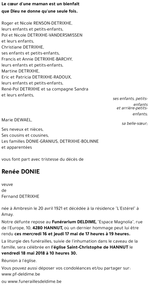 Renée DONIE