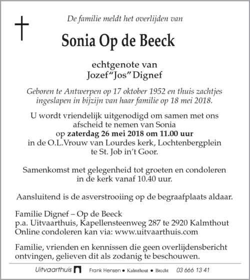 Sonia Op de Beeck
