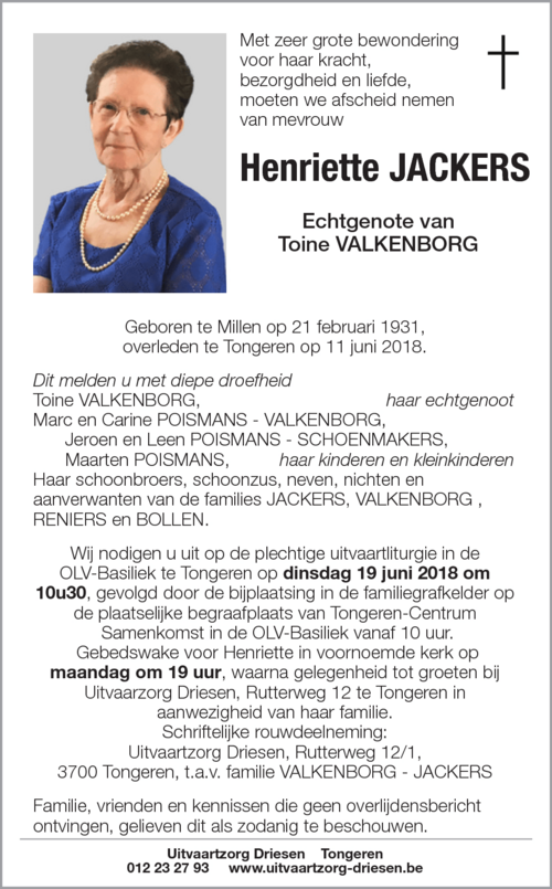 Henriette Jackers