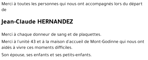 Jean-Claude HERNANDEZ