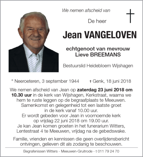 Jean Vangeloven