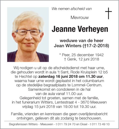 Jeanne Verheyen