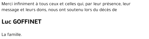 Luc GOFFINET 