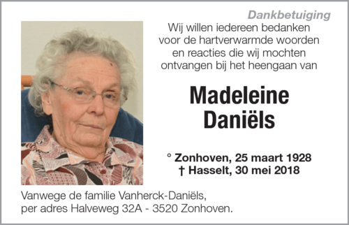 Madeleine Daniëls