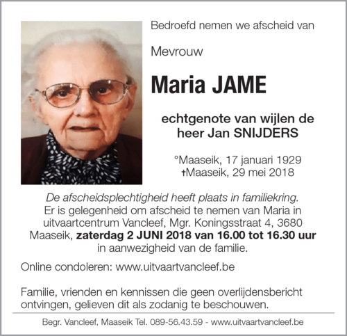 Maria Jame