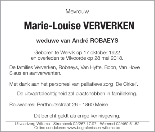 Marie-Louise Ververken
