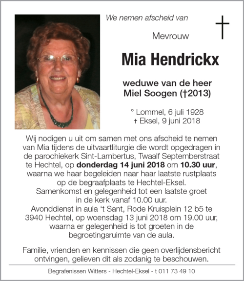 Mia Hendrickx