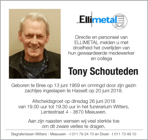 Tony Schouteden